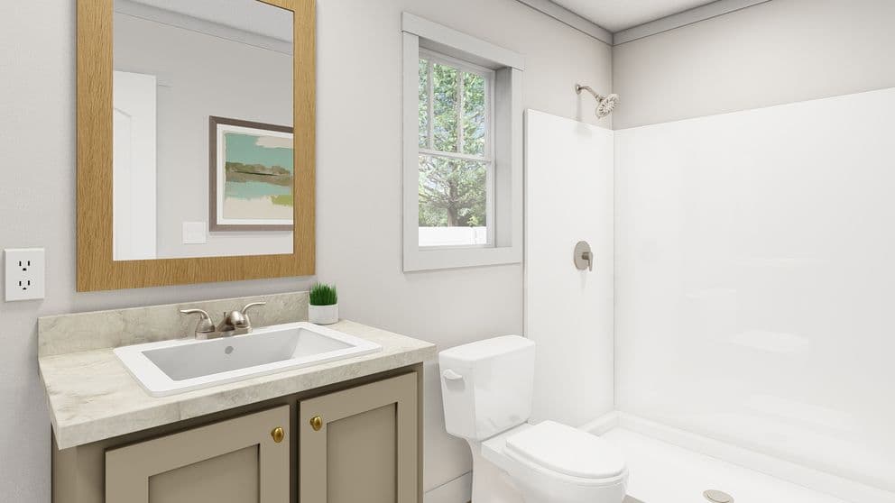 Born to run bathroom home features