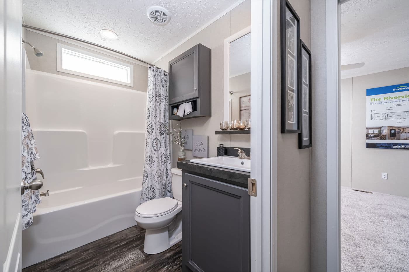 Riverview bathroom home features