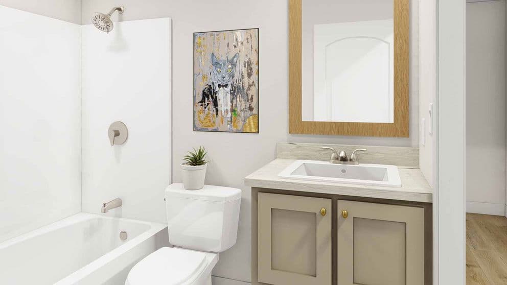 Born to run bathroom home features