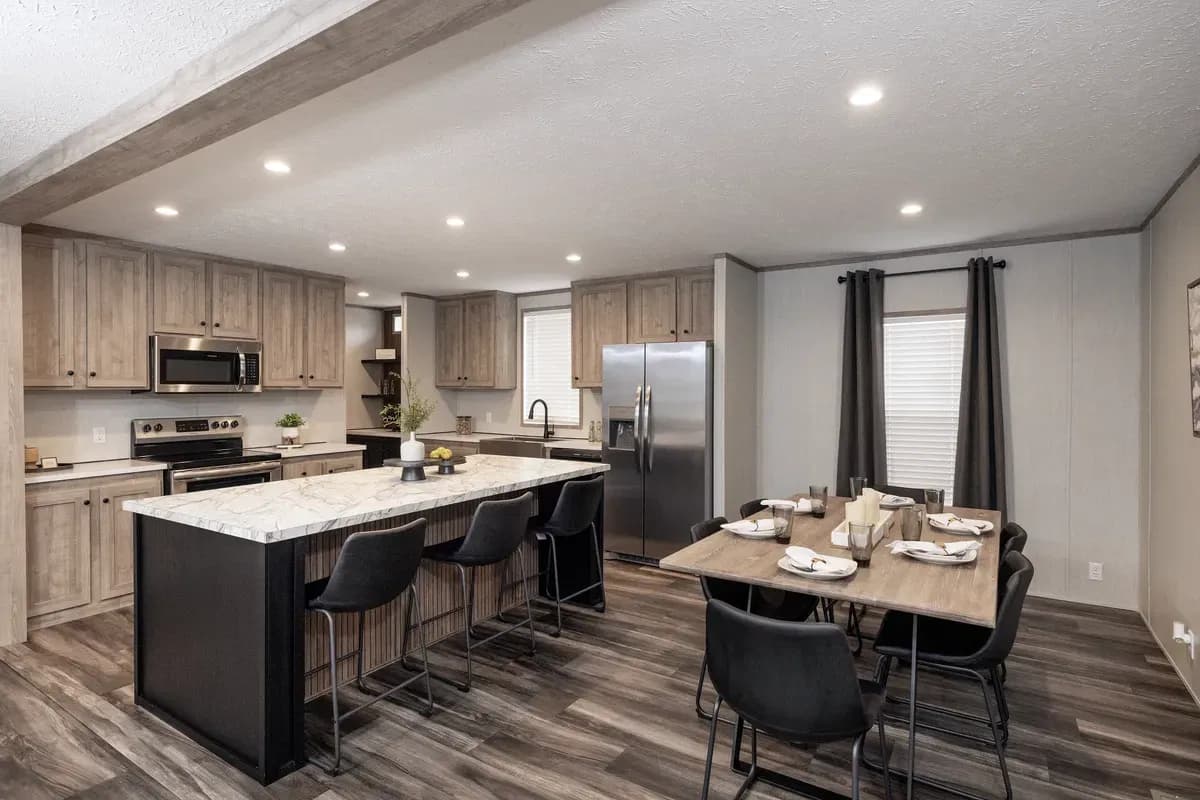 The dark sands interior home features