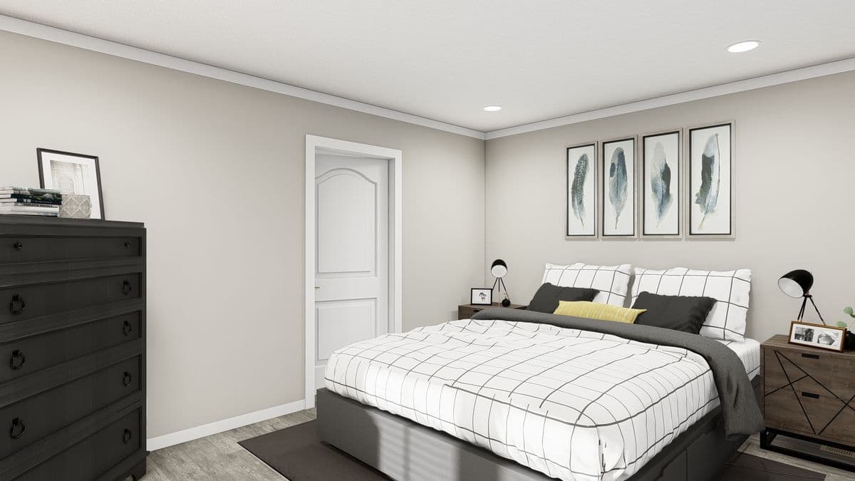 The alexander bedroom home features