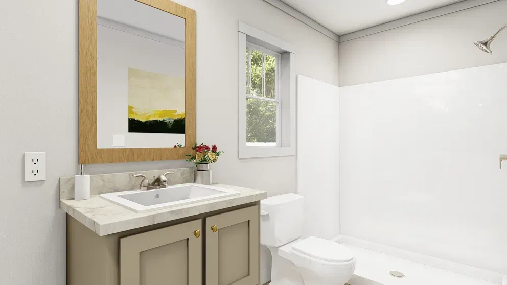 Move on up bathroom home features