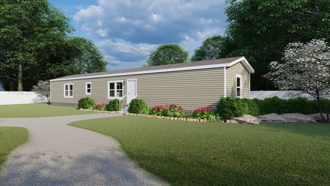 Anniversary entertainer hero, elevation, and exterior home features