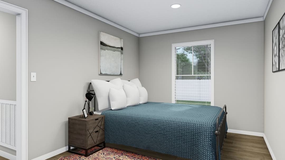 The franklin bedroom home features