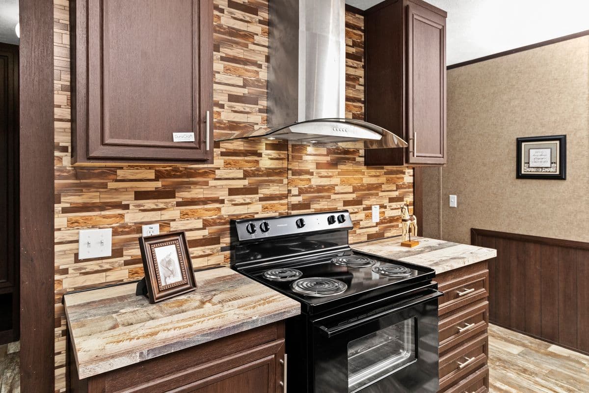 The parkside kitchen home features