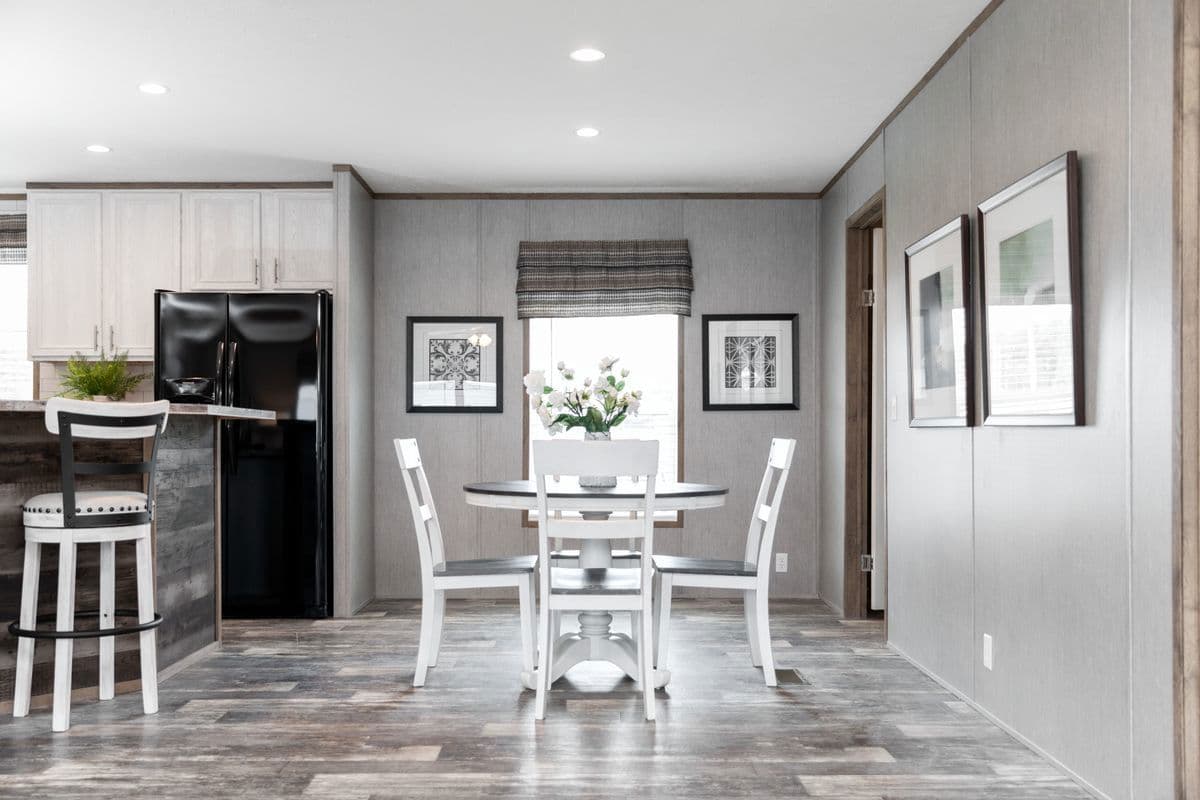 The morris interior home features