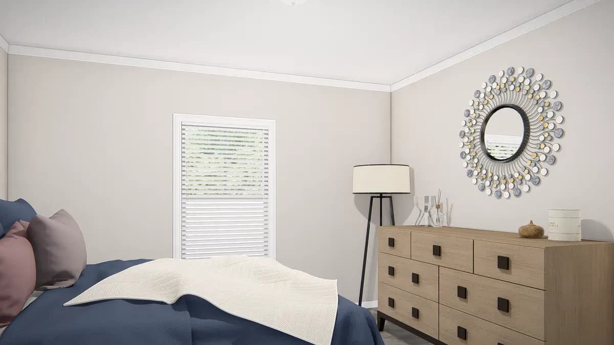 The riviera bedroom home features