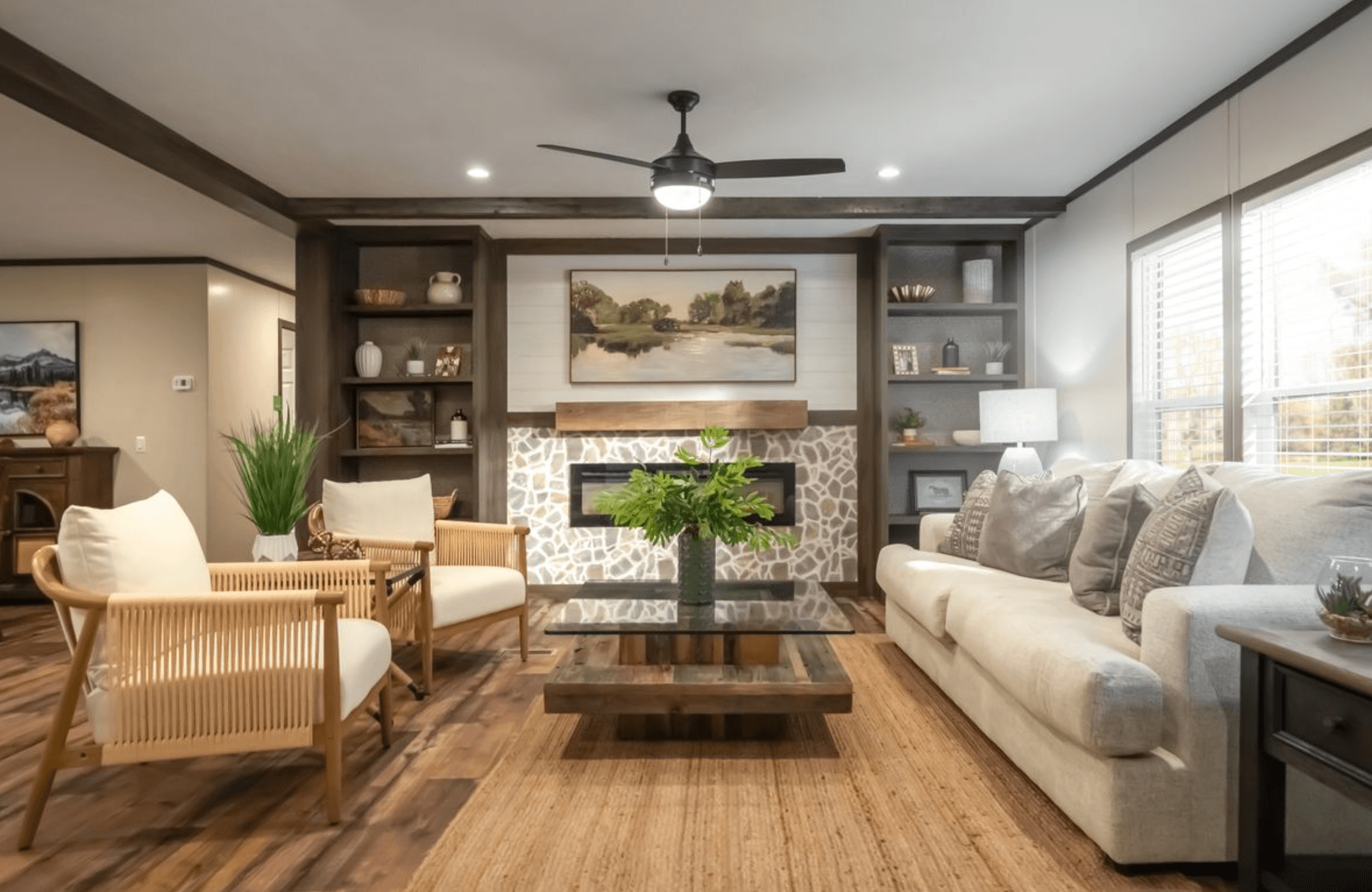 Mountain view  home features