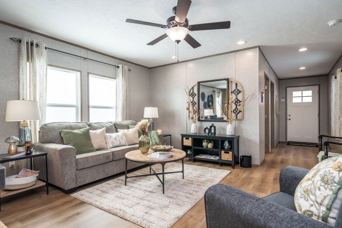 The warrior interior home features