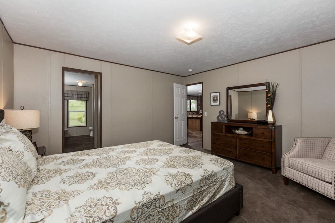 The bayside bedroom home features