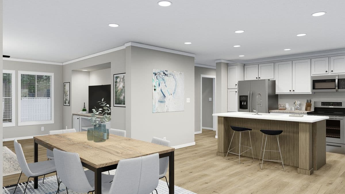 The franklin interior home features