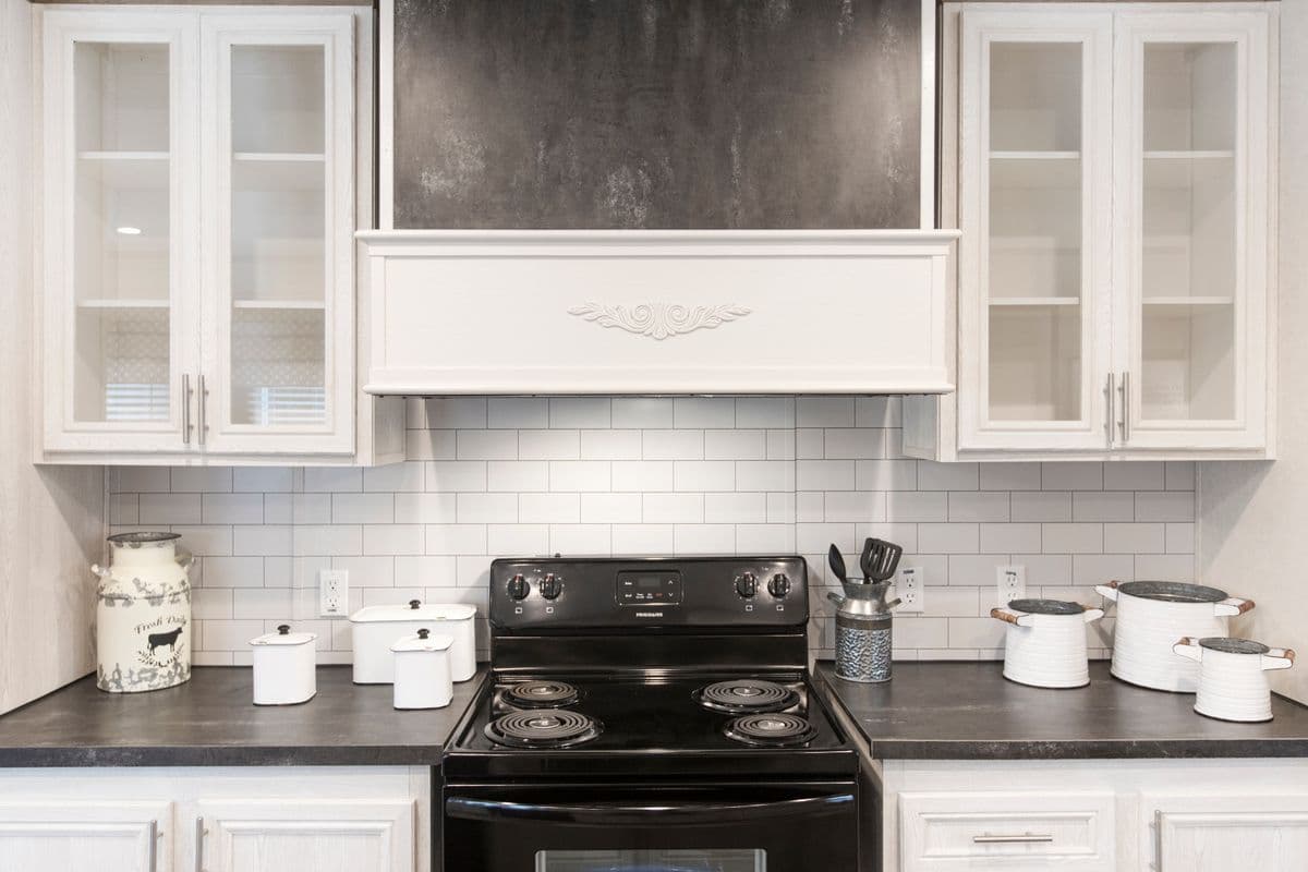 The southern farmhouse 1312 kitchen home features